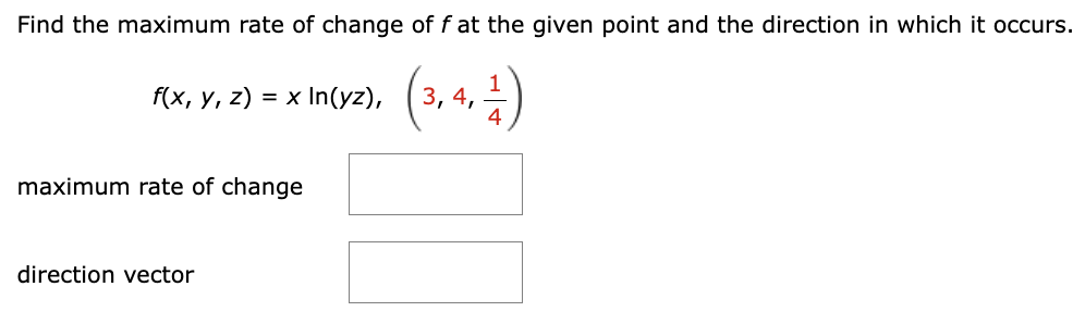 Solved Find the maximum rate of change of f at the given | Chegg.com