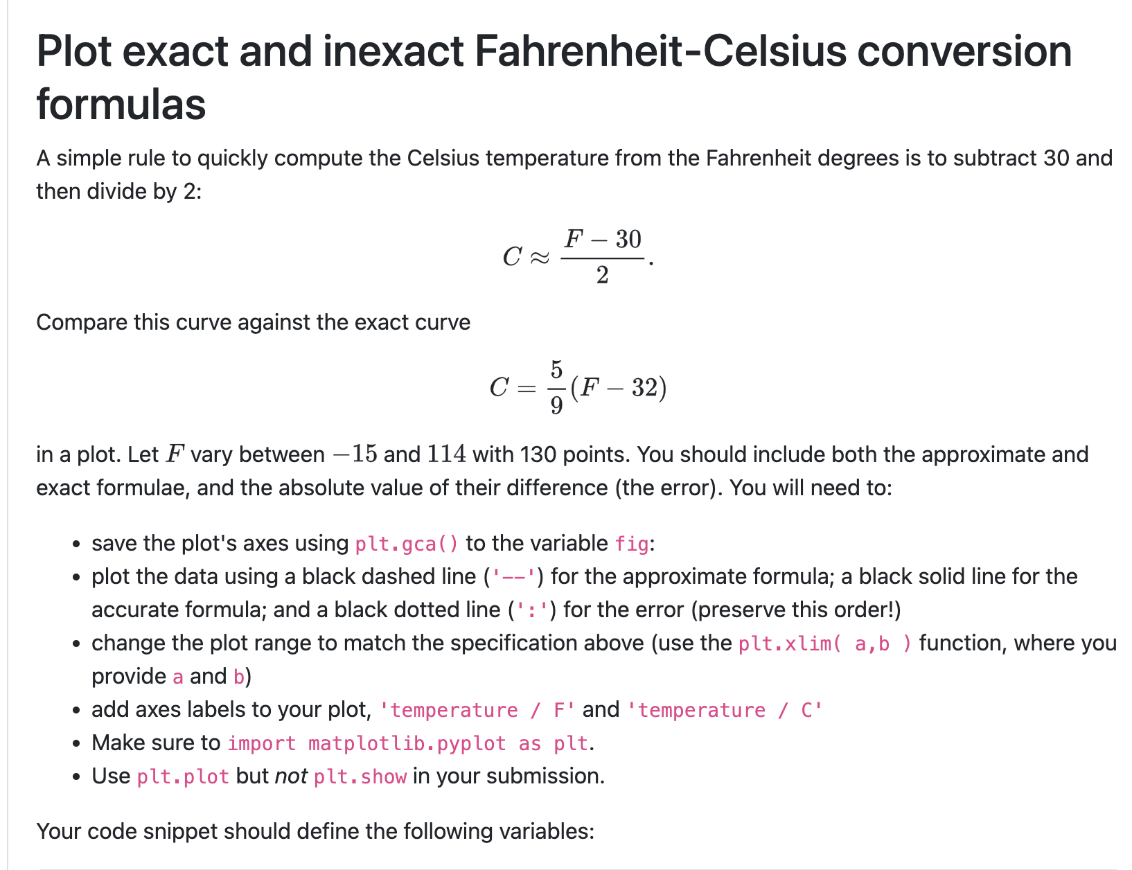 This hack helps convert Fahrenheit to Celsius without math