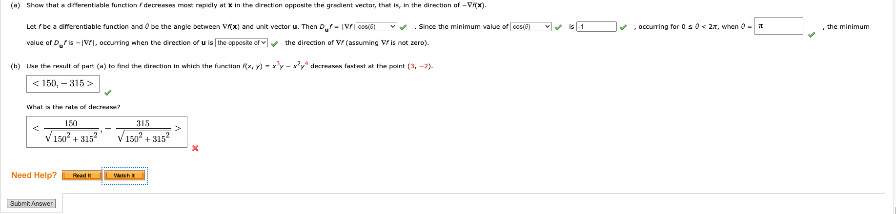 Solved Just need help on part B II its supposed to be a | Chegg.com