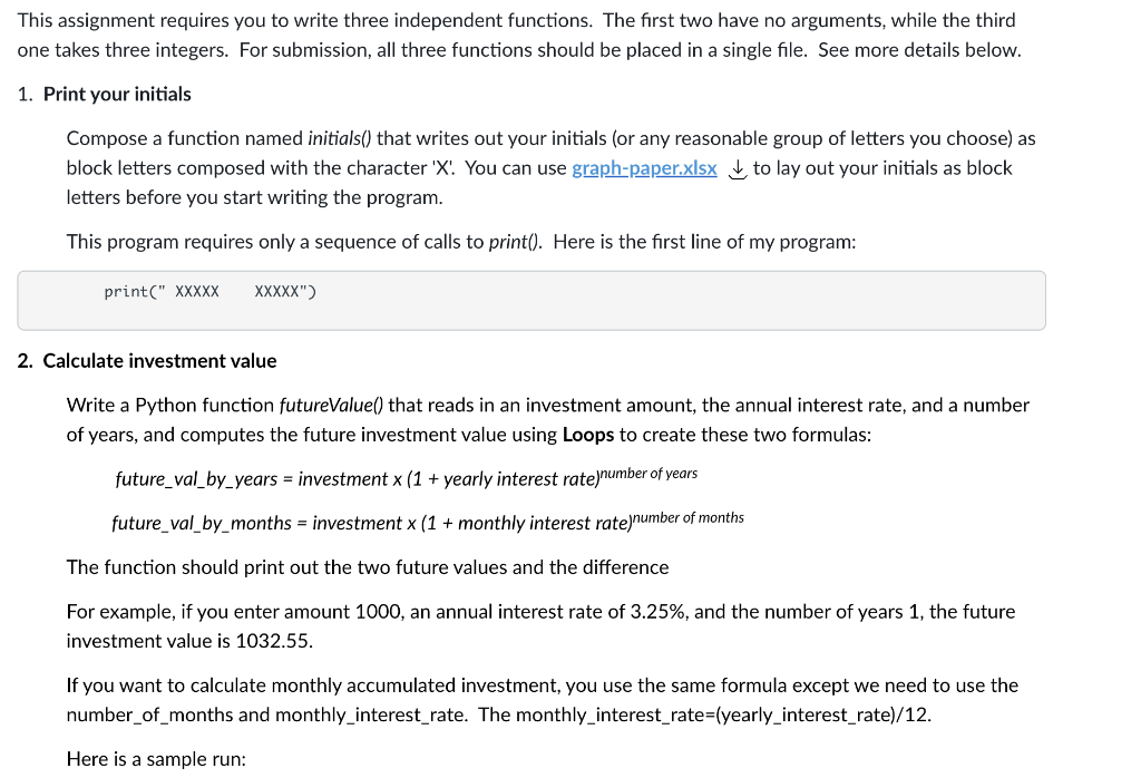 Solved This assignment requires you to write three | Chegg.com
