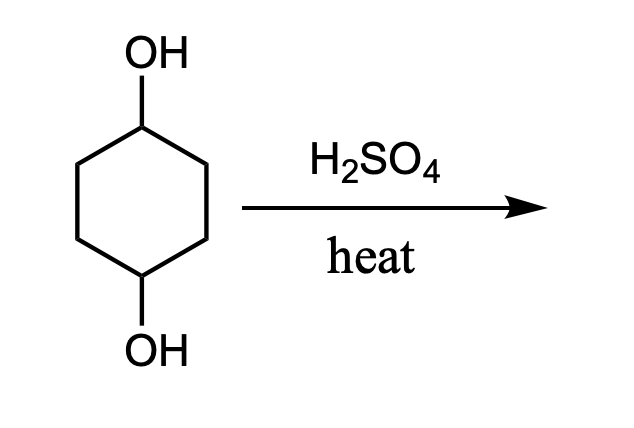 Solved ОН H2SO4 С Heat ОН | Chegg.com