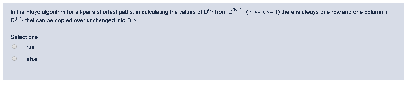 Solved In The Dynamic Programming Algorithm Proposed For The | Chegg.com