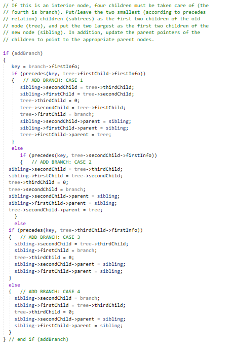 Solved Computer Science Regarding 2-3 trees: Sections of | Chegg.com