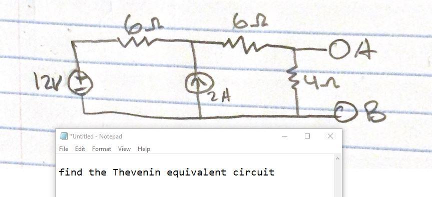Solved Find The Thevenin Equivalent Circuit Chegg