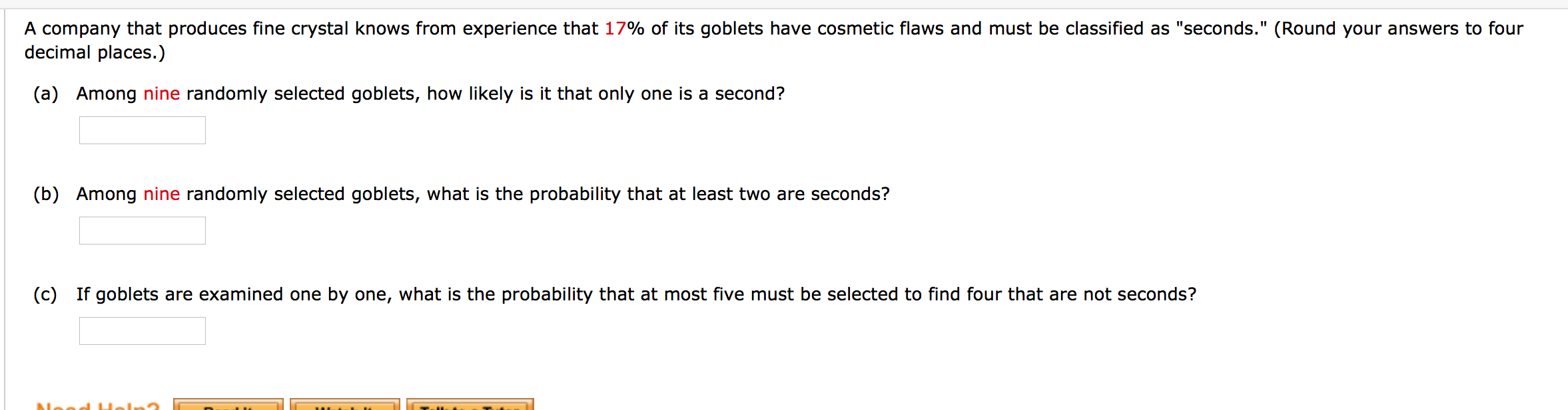 Solved A company that produces fine crystal knows from