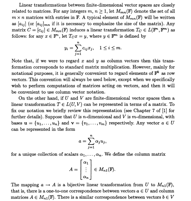 Solved Explain the inducing linear transformation part with | Chegg.com