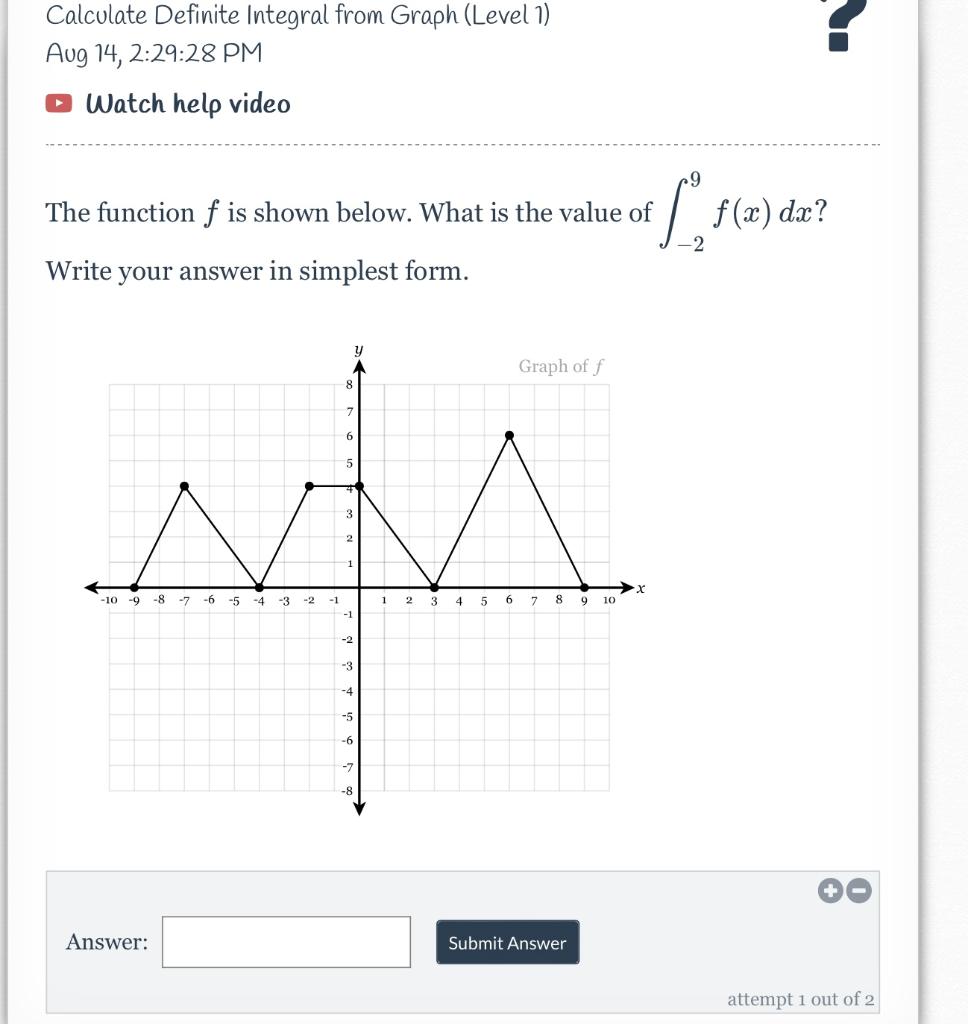 Solved Let F Be A Continuous Function Such That | Chegg.com