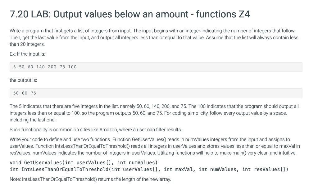 solved-7-20-lab-output-values-below-an-amount-functions-chegg