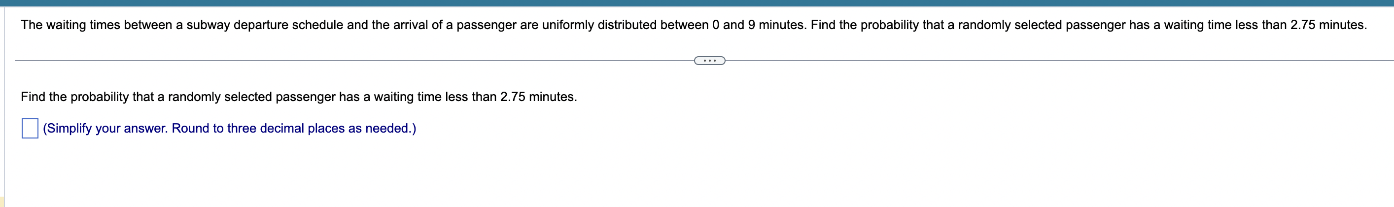 Solved Find the probability that a randomly selected | Chegg.com