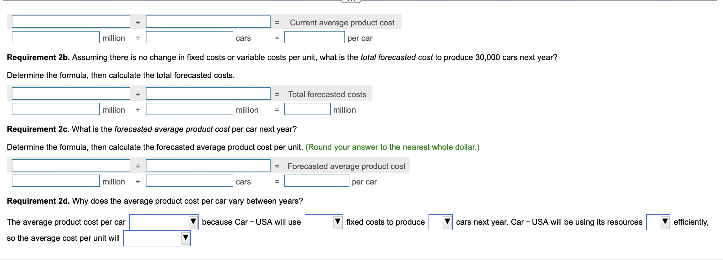 Solved 1. Calculate the Cost of Goods Manufactured. Use the
