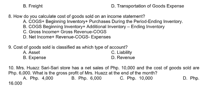 Solved 1. What kind of inventory system most applicable to