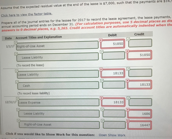 Solved Exercise 21A-16 Your Answer Is Partially Correct. Try | Chegg.com