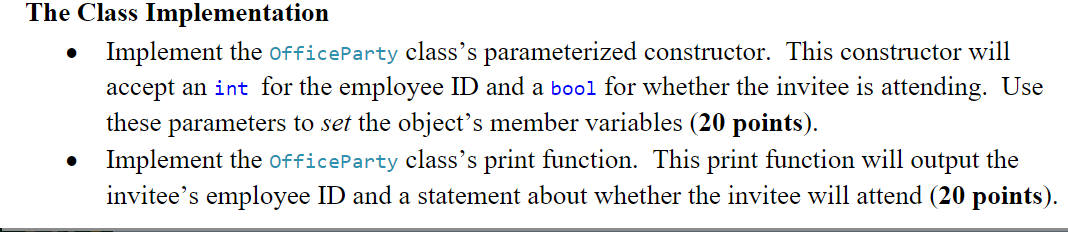 Solved C++ the class definition, implementation, and client | Chegg.com