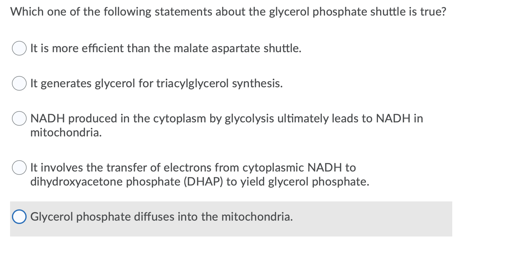 Solved The electron transport system oxidizes NADH and FADH2 | Chegg.com