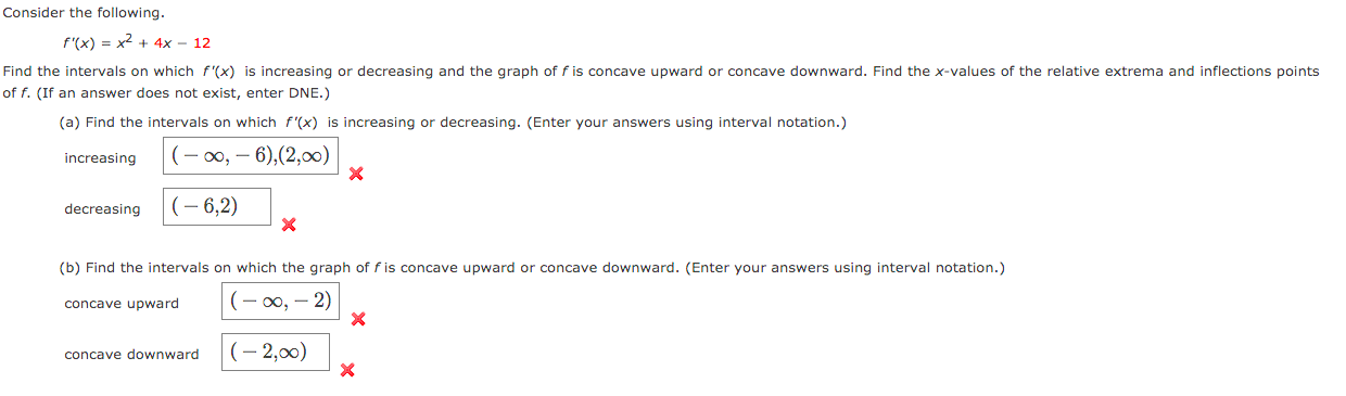 solved-consider-the-following-f-x-x2-4x-12-find-the-chegg