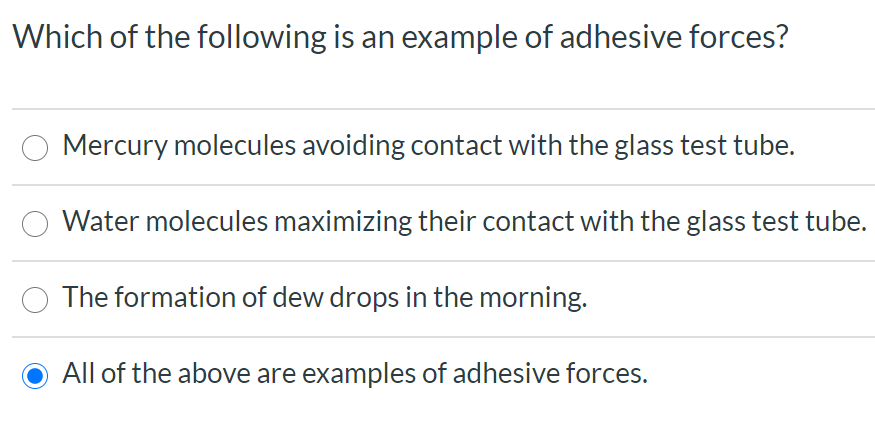 Solved Which Of The Following Is An Example Of Adhesive Chegg Com   PhpYnU3V0 