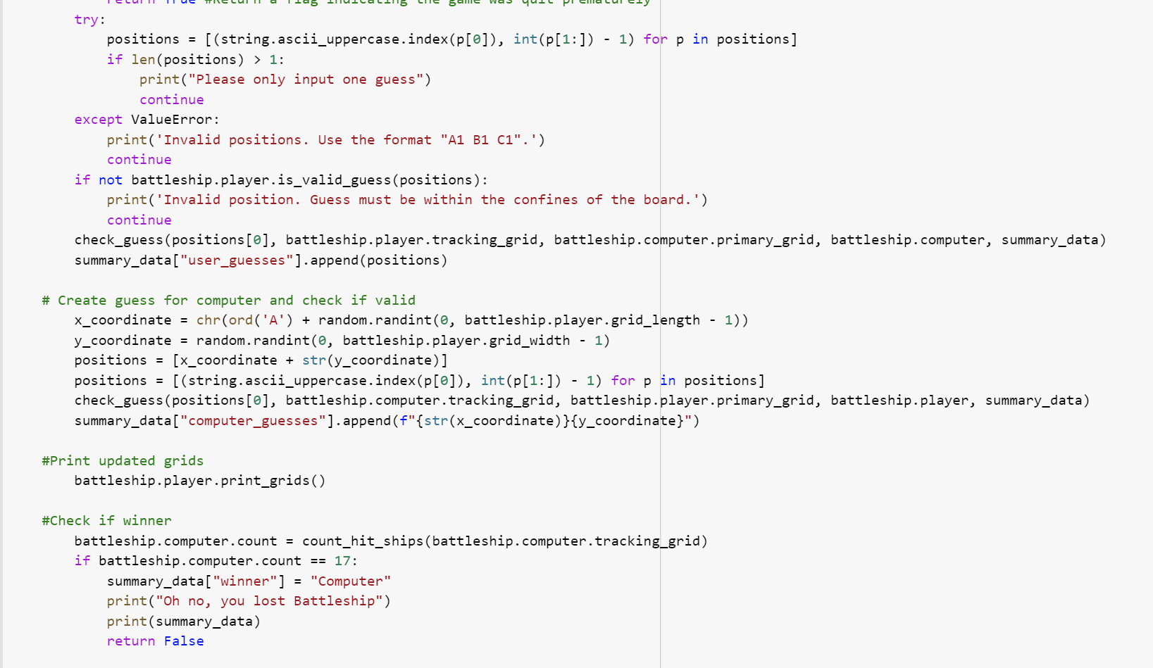 Solved Part 3: When the program quits, it should produce a | Chegg.com