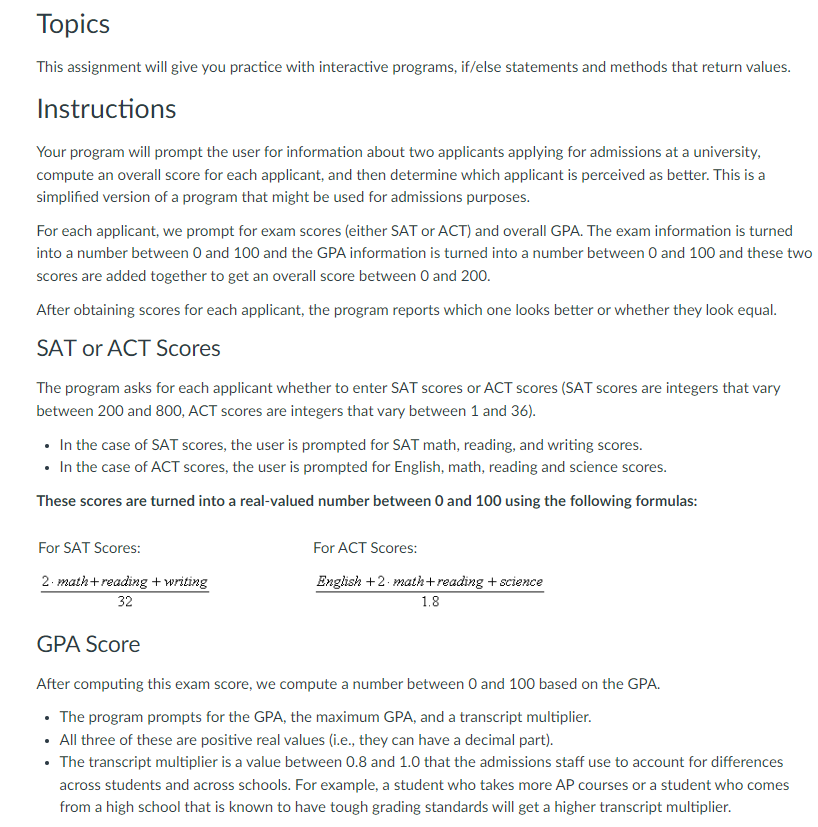 Solved Instructions Your program will prompt the user for