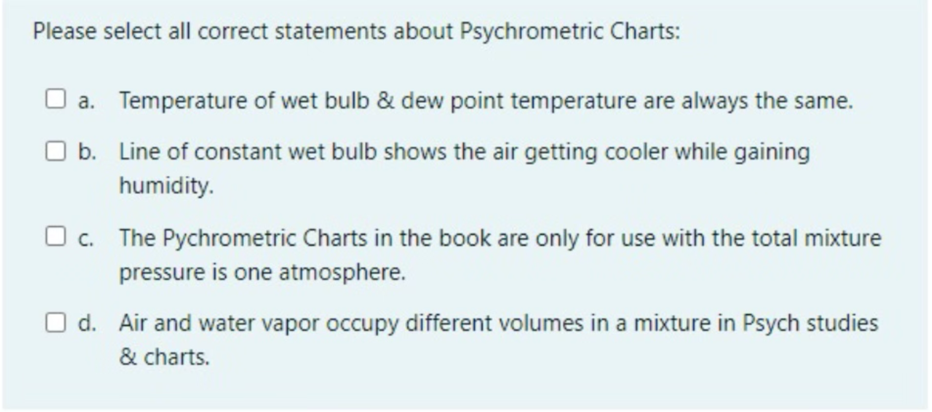 Solved Please select all correct statements about | Chegg.com