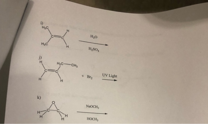Solved 22) (5 pts each) Please draw the product(s) of the | Chegg.com