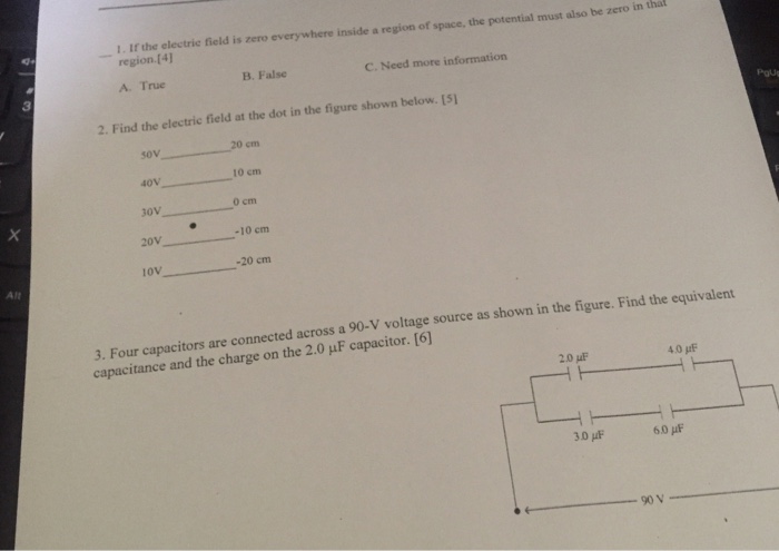 Solved If the electric field is zero everywhere inside a | Chegg.com