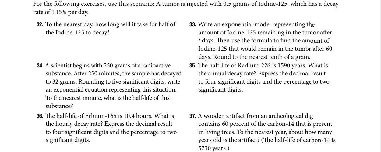 Solved For the following exercises, use this scenario: A | Chegg.com