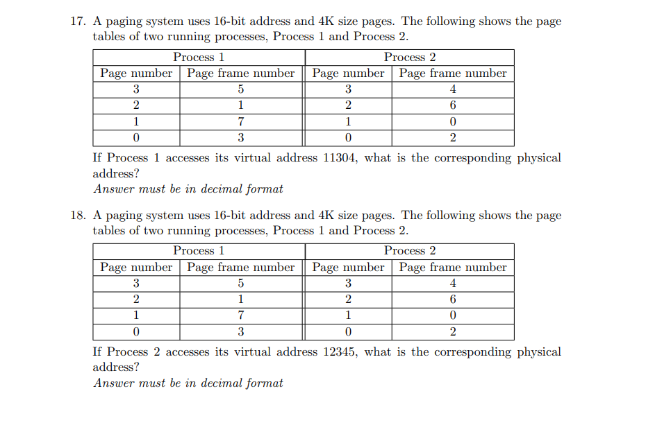 1 Corresponding sizes in different sizing systems