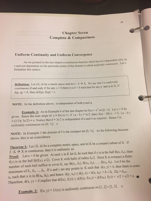 Solved 53 Exercises Is Sin Uniformly Continuous On The Chegg