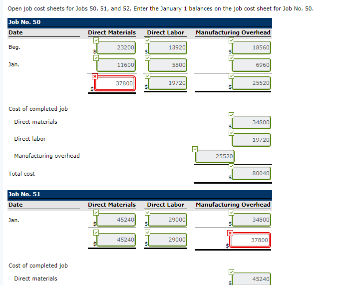 Solved Lott Company uses a job order cost system and applies