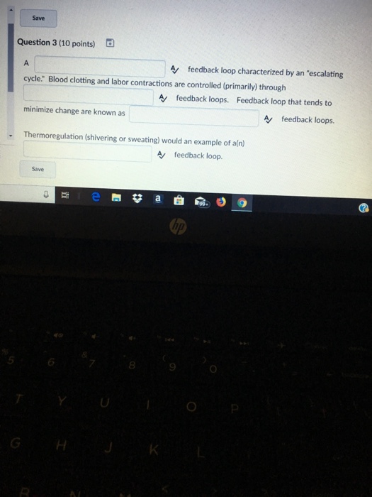 Solved Save Question 3 (10 points) A feedback loop | Chegg.com