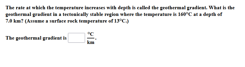 Solved The rate at which the temperature increases with | Chegg.com