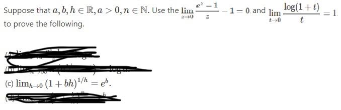 Solved Suppose That A,b,h∈R,a>0,n∈N. Use The | Chegg.com