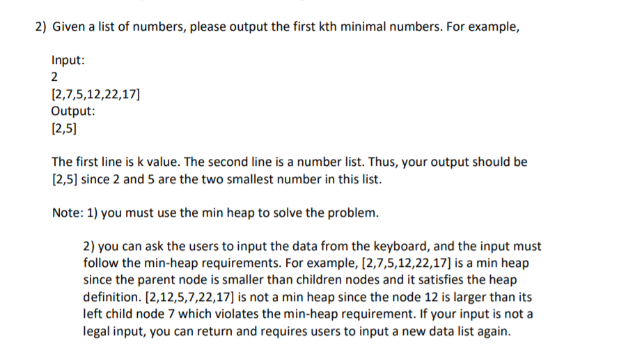 Solved PLEASE ANSWER IN JAVA Given a list of numbers, please | Chegg.com