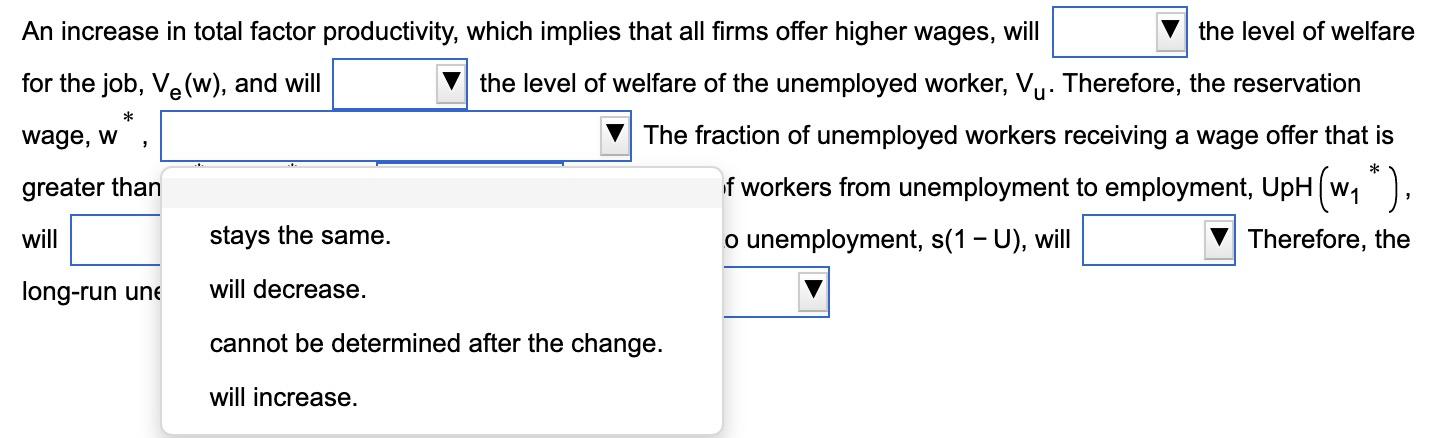 Solved Suppose there is an increase in total factor | Chegg.com
