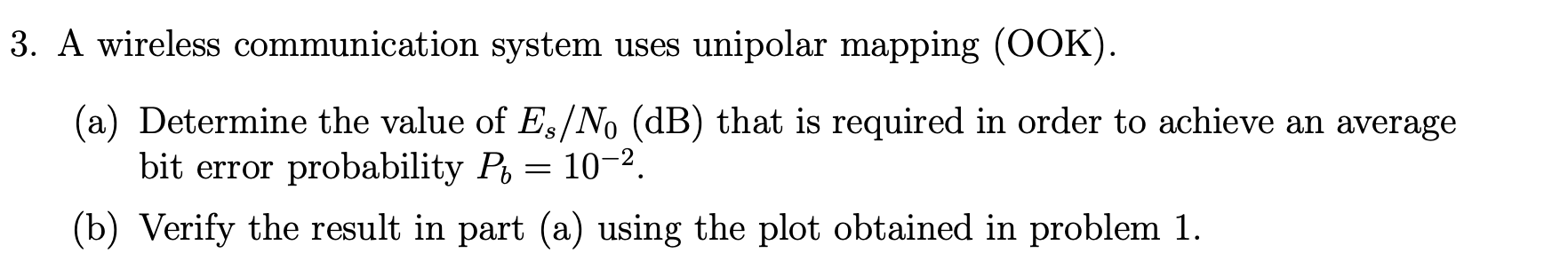 Solved The Gaussian Q-function: As mentioned in class, the | Chegg.com