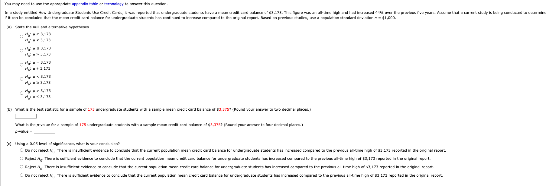 Solved You may need to use the appropriate appendix table or | Chegg.com