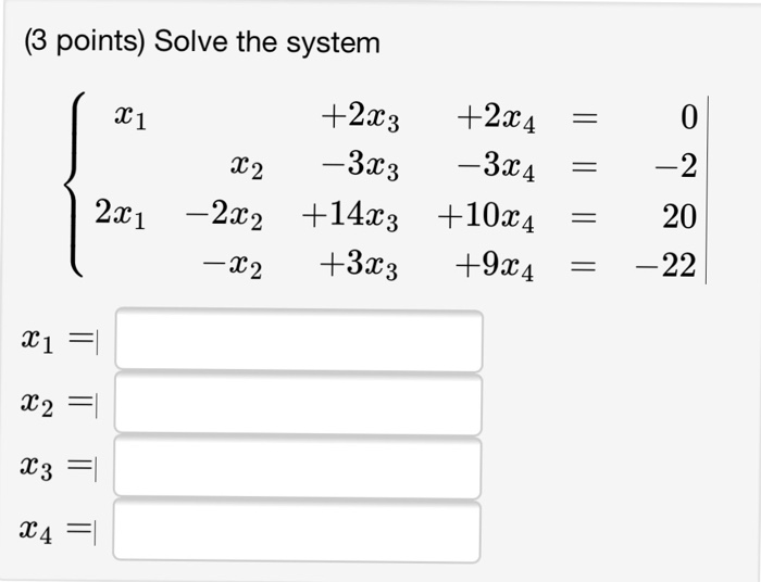 2x 3 x 2 4x 1 0