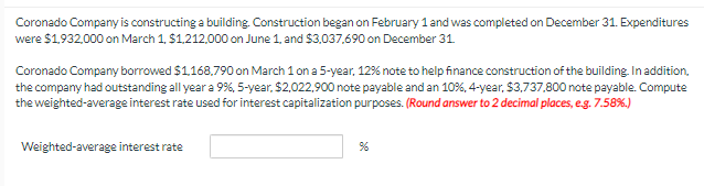 CORONADO COMPANY IS CONSTRUCTING A BUILDING intelligence overview
