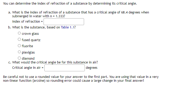 solved-you-can-determine-the-index-of-refraction-of-a-chegg