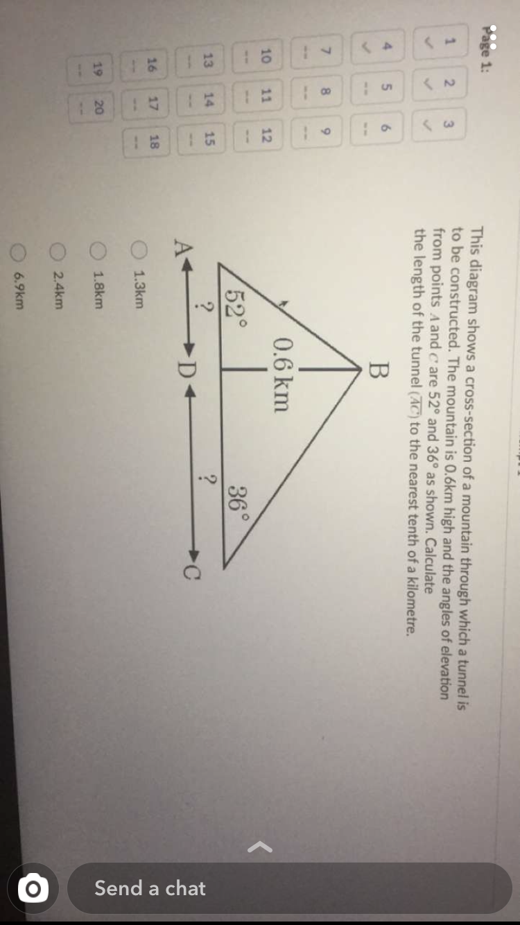 Solved Page 1: 1 2 3 This diagram shows a cross-section of a | Chegg.com