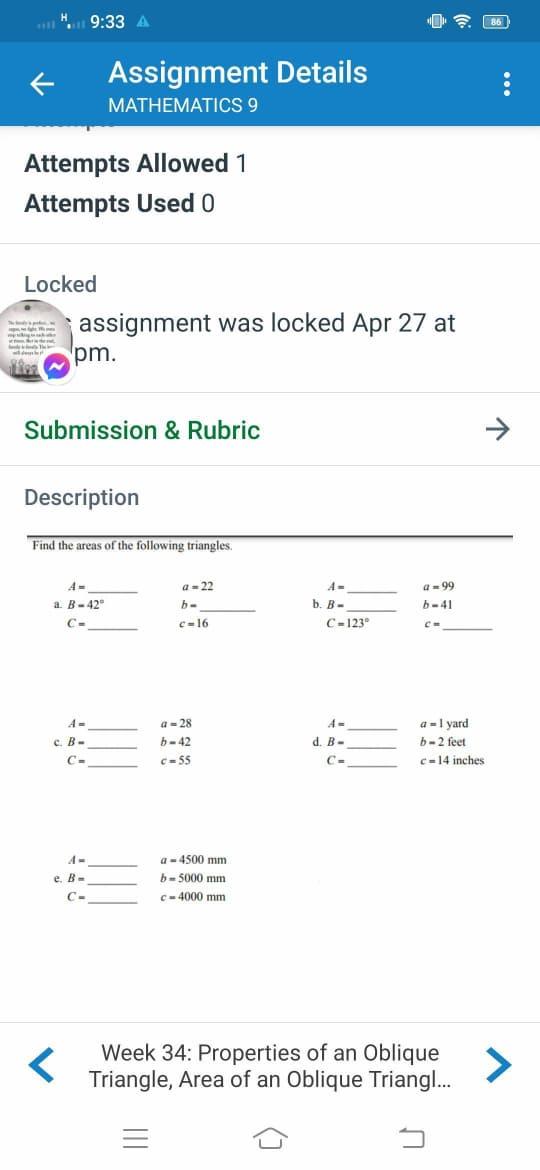 Solved 9 33 A Assignment Details Mathematics 9 Attempts Chegg Com