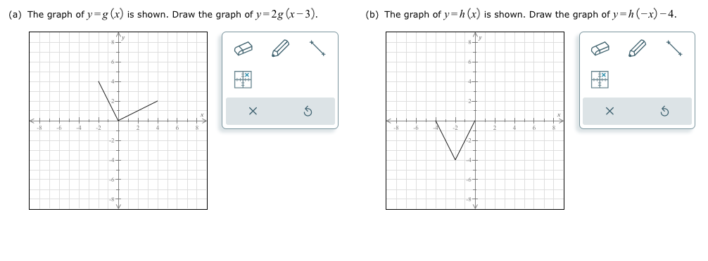 Solved A ï The Graph Of Y G X ï Is Shown Draw The Graph Of Chegg