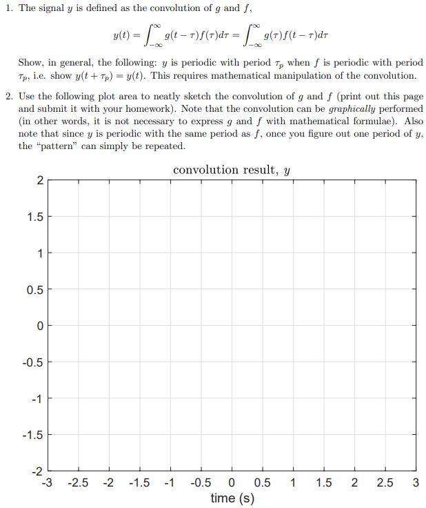 Problem 1 Objective. Convolution is fundamental | Chegg.com