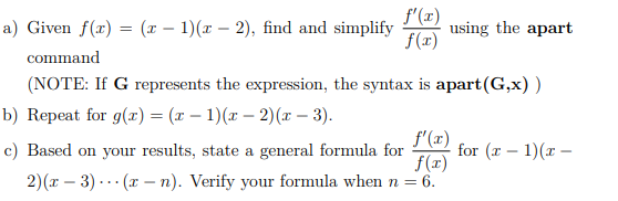 Solved F A Given F X 1 1 X 2 Find And Sim Chegg Com