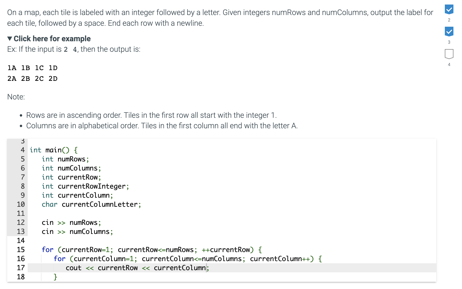 Solved Please help me write this in c++ | Chegg.com