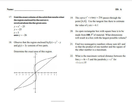 Solved Can someone do the problems on this study guide with | Chegg.com