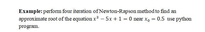 Solved use python program and find the error for this | Chegg.com