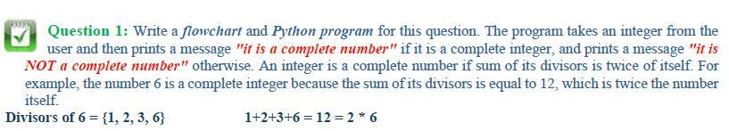 Solved Question 1: Write a flowchart and Python program for | Chegg.com