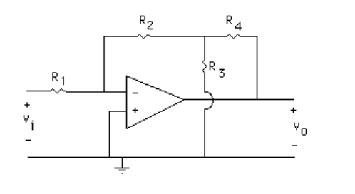 Solved Determine the voltage gain, Av= Vo/Vi, of the circuit | Chegg.com