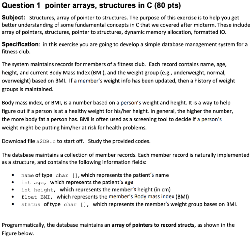 Solved i need help with this c programming question, all | Chegg.com